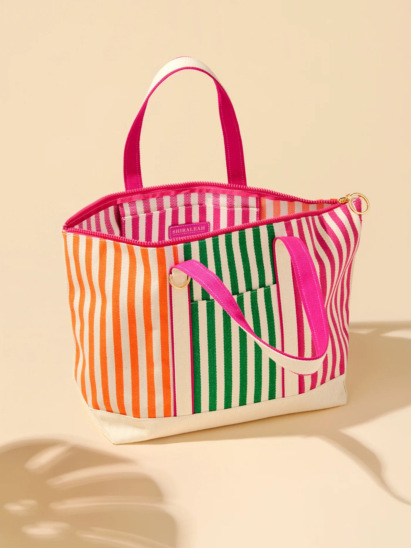 Shiraleah Port Stripe Beach Bag