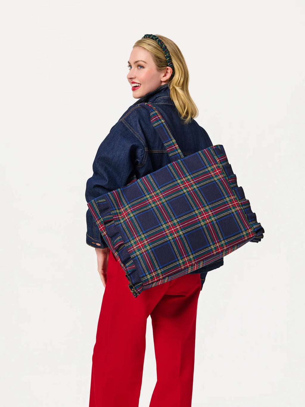 Shiraleah Scottie Ruffle Tote