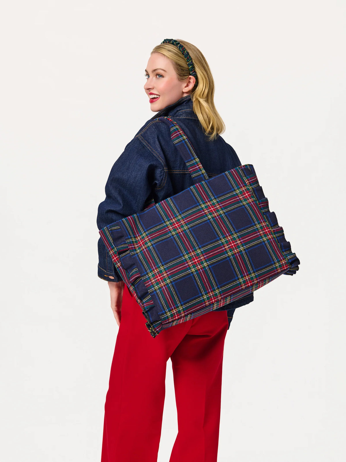 Shiraleah Scottie Ruffle Tote