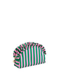 Shiraleah Stripe Ruffle Small Zip Pouch