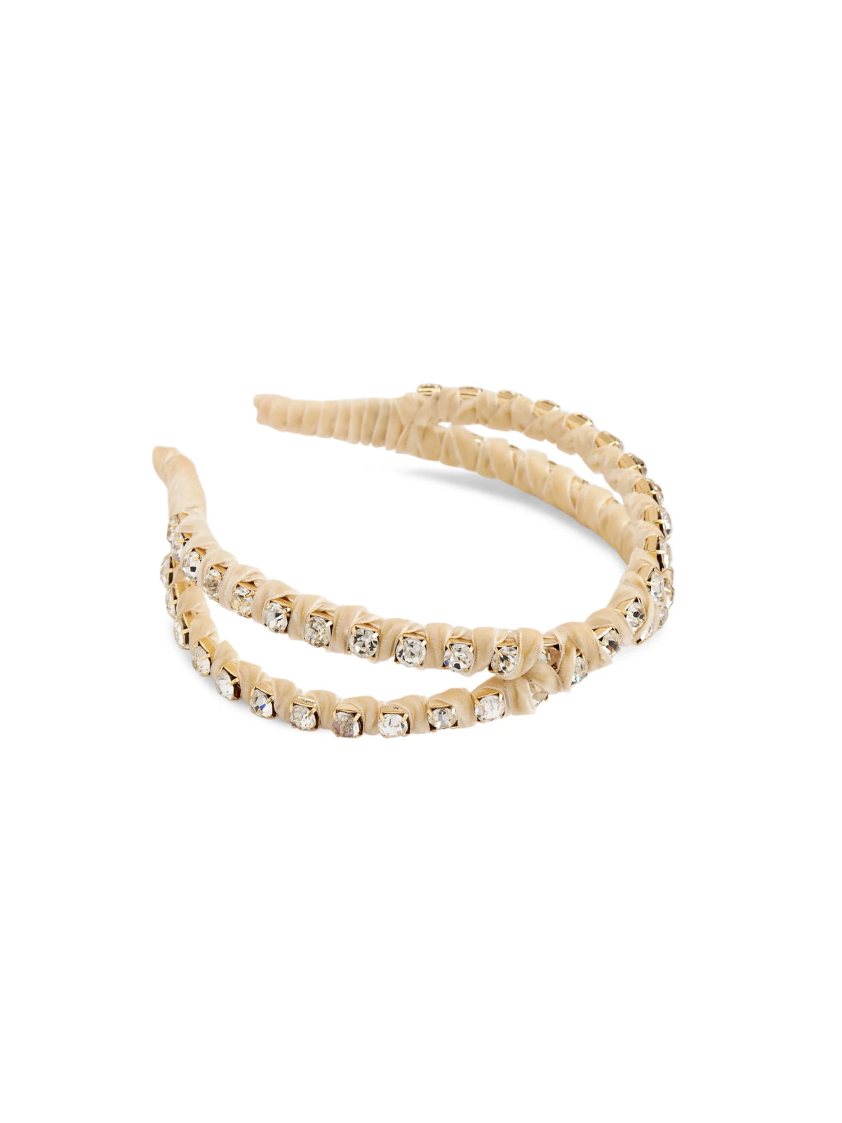 Shiraleah Rhinestone Double Headband