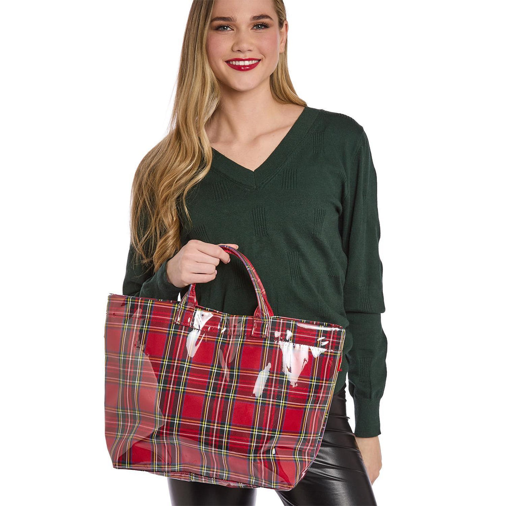 Two Company Tartan Tote