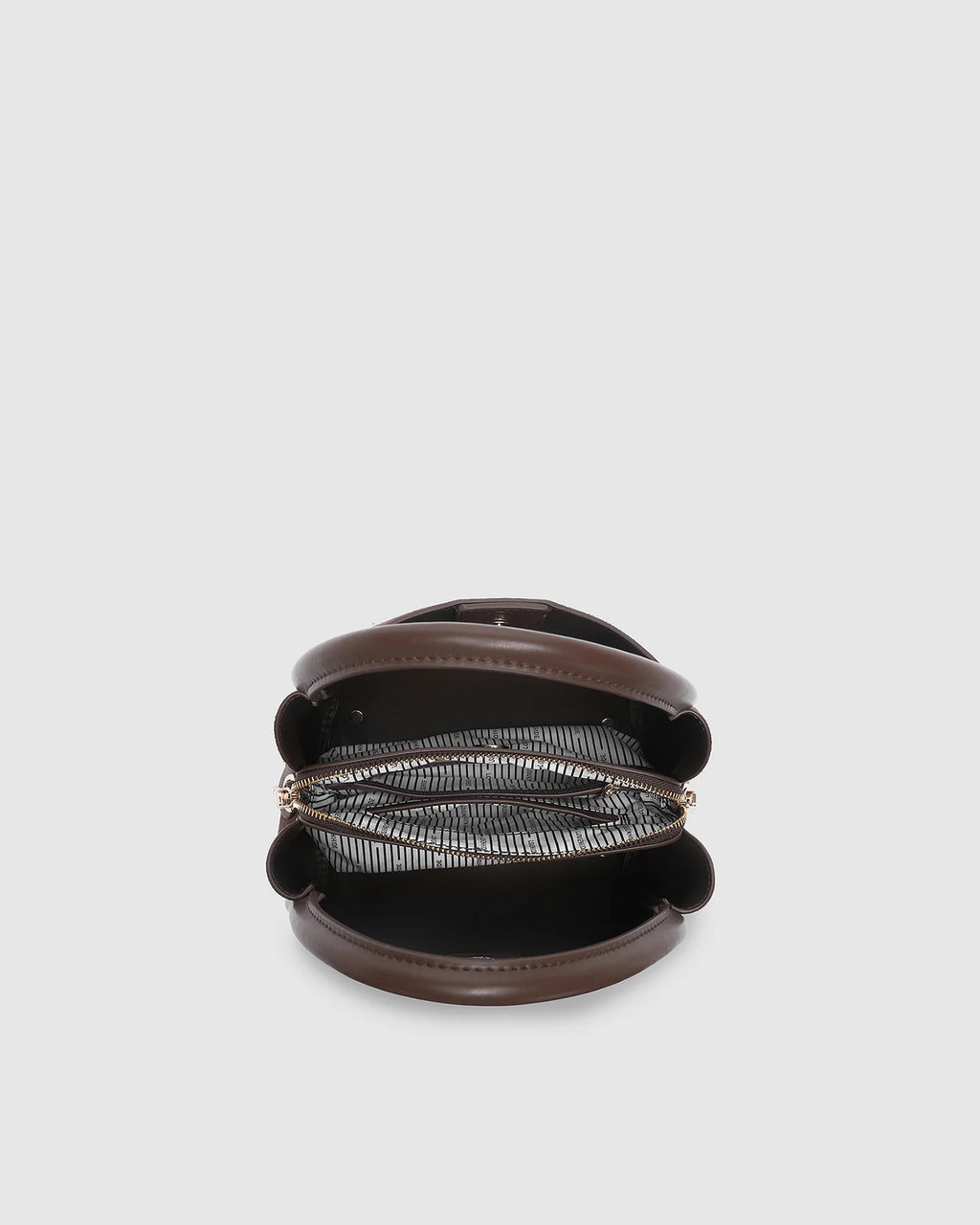 Steffie Suedette Mini Tote Bag - Chocolate