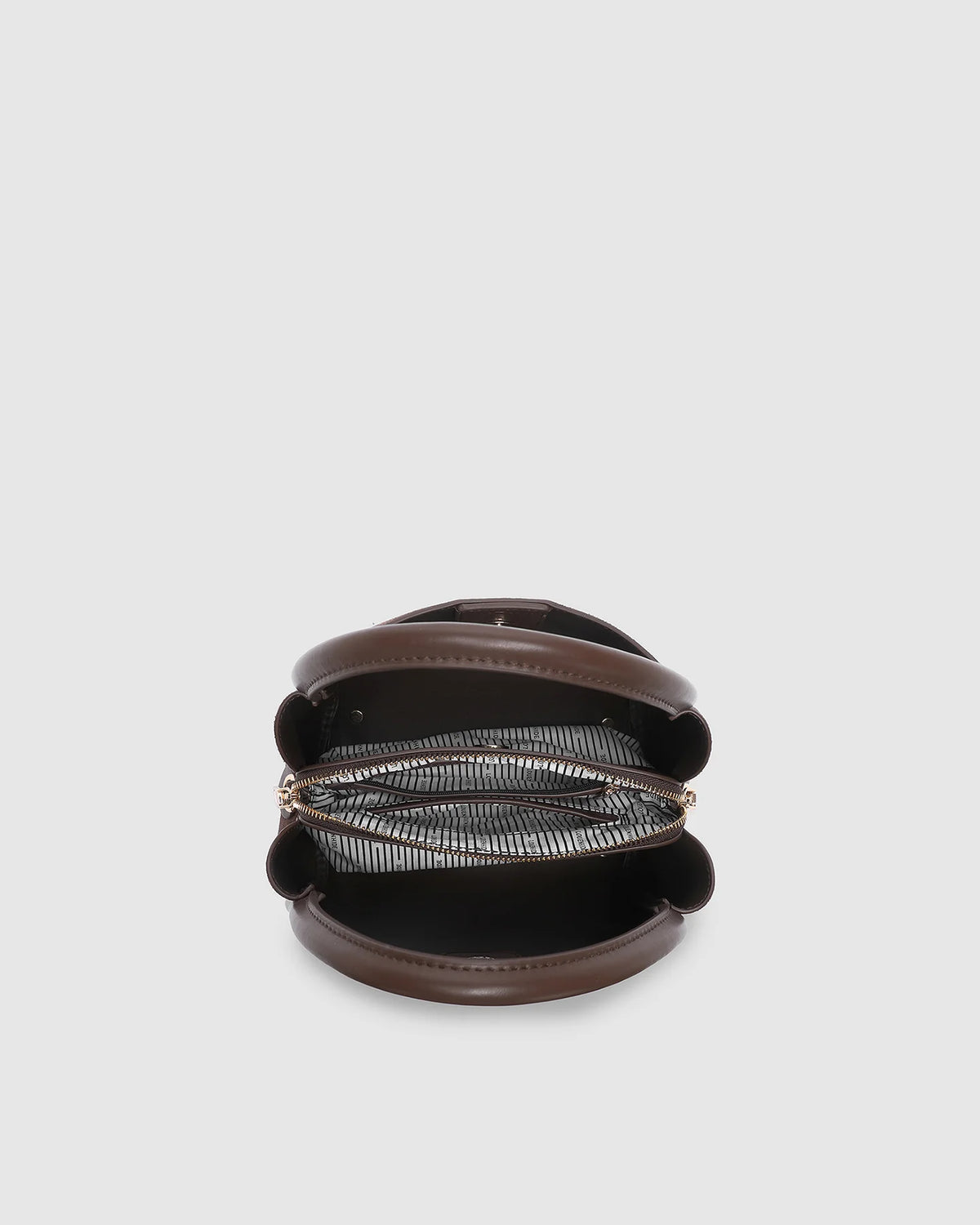 Steffie Suedette Mini Tote Bag - Chocolate