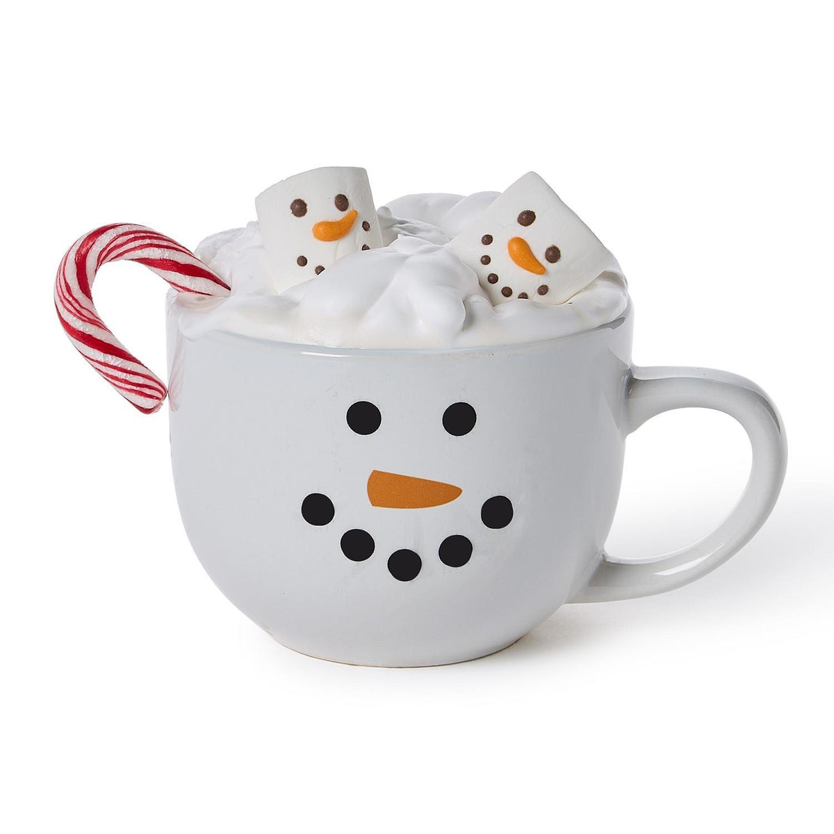 Twos Company Snowman Cocoa Set