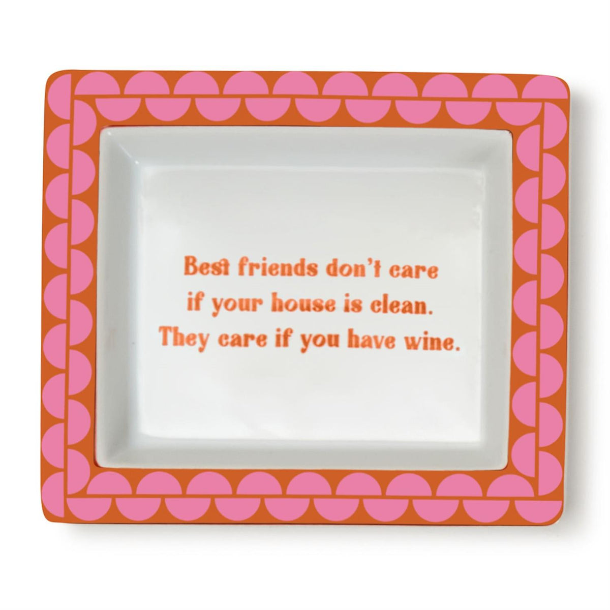 Twos Company Sassy Sayings Catch All Tray in Gift Box