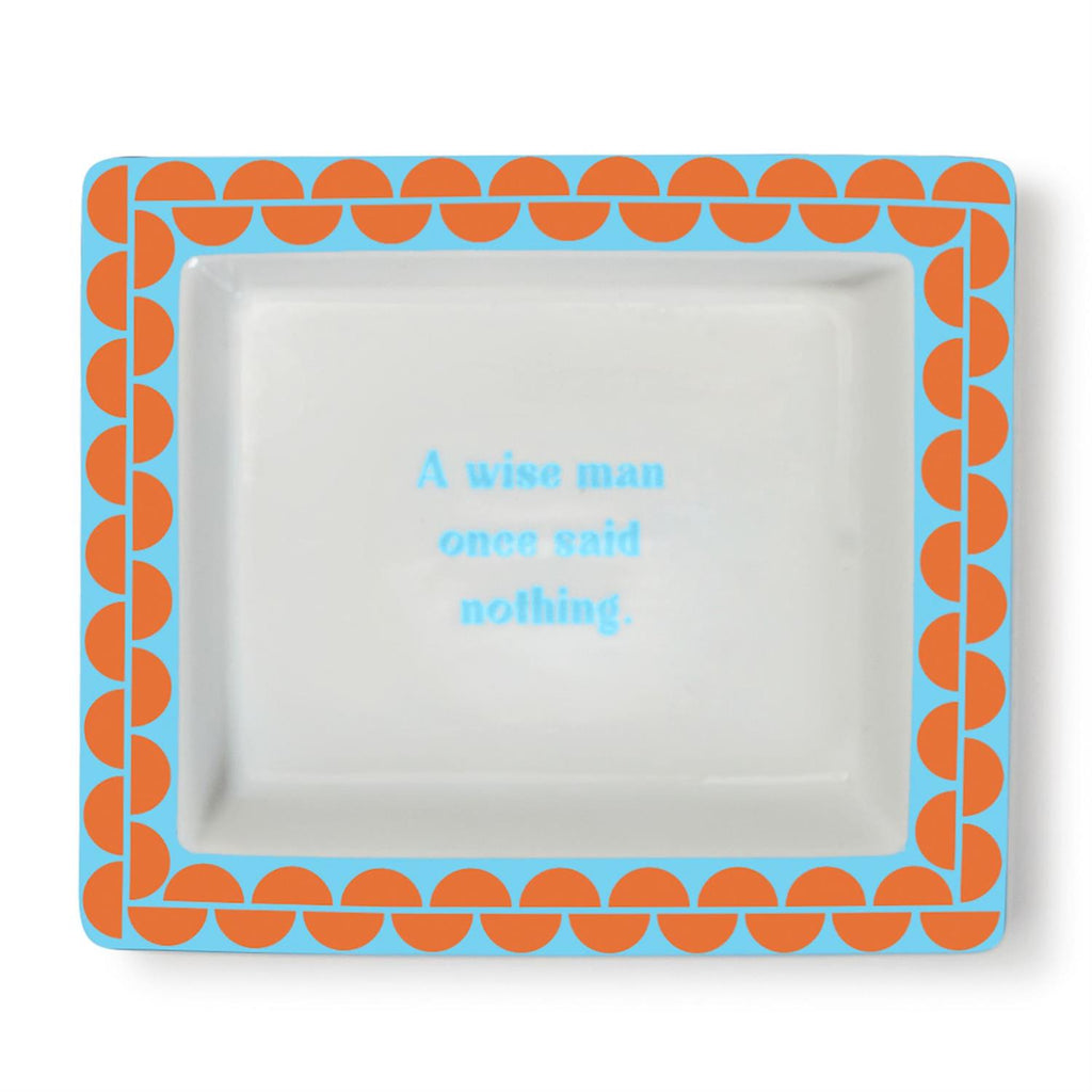 Twos Company Sassy Sayings Catch All Tray in Gift Box