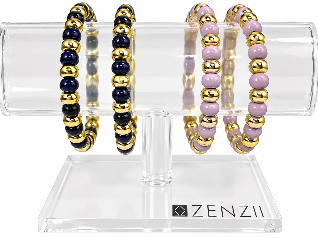 Zenzi Enamel Bead bracelet