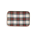 Two Company Tartan Metal Trays