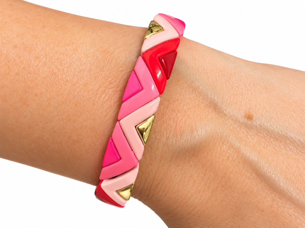 Zenzii Stretch Enamel Bracelet