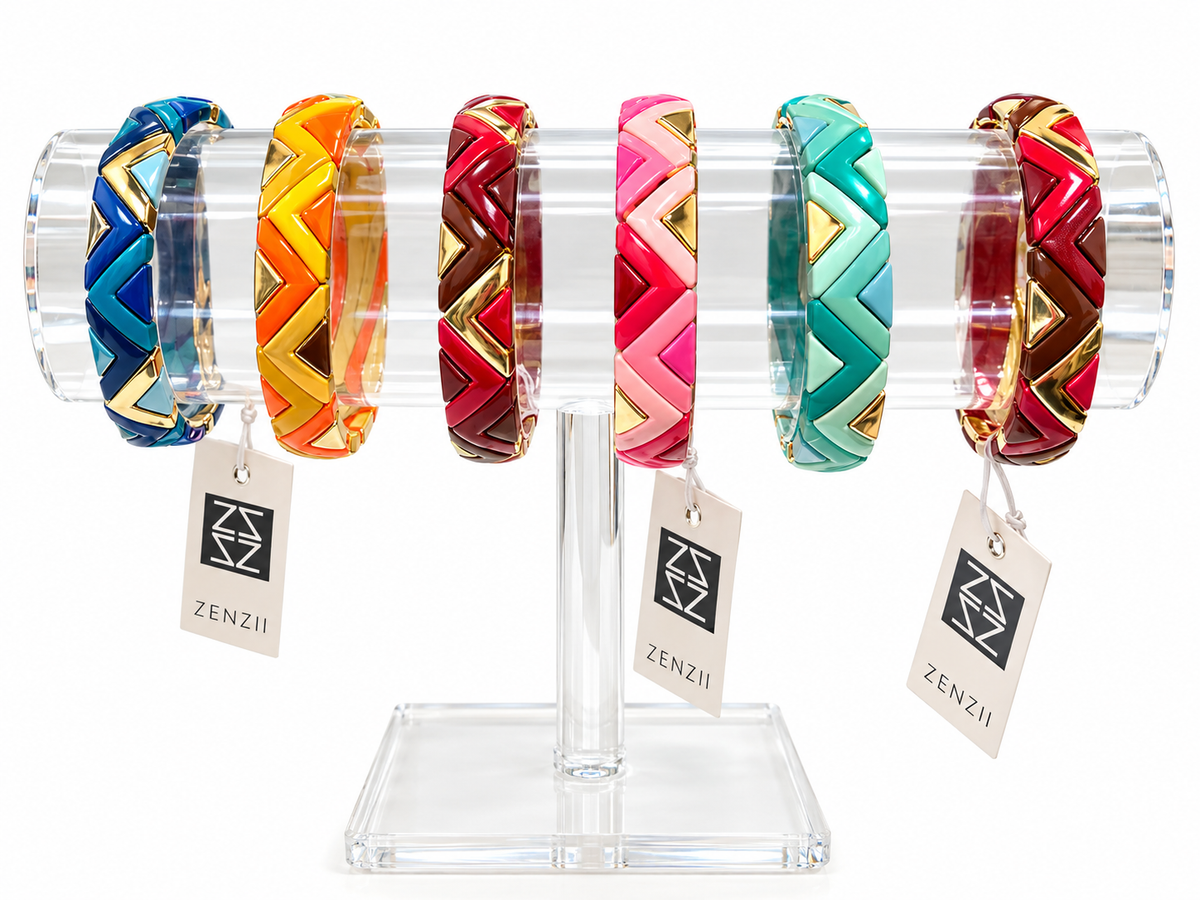 Zenzii Stretch Enamel Bracelet