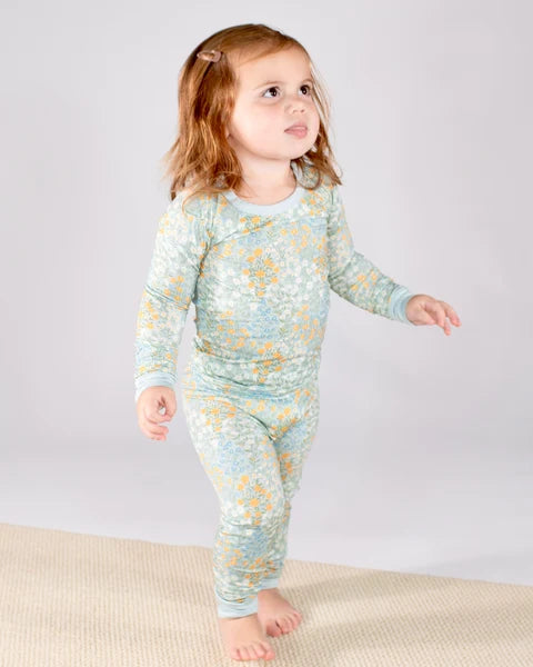 Goosies Blue Meadow Pajamas