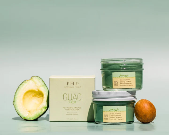 Farmhouse Fresh Guac Star® Soothing Avocado Hydration Mask 4 oz