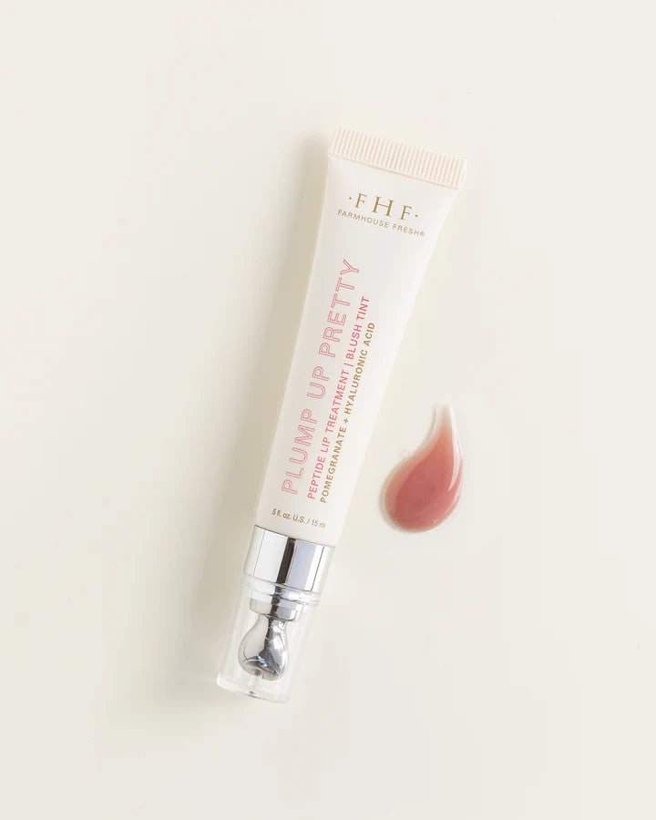 Farmhouse Fresh Plump Up Pretty® Peptide Lip Treatment | Blush Tint 15 ml