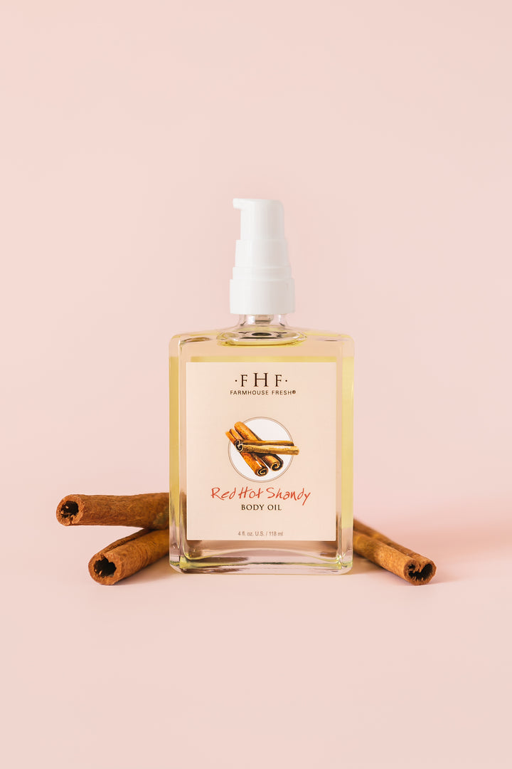 Farmhouse Fresh Red Hot Shandy Body Oil 4 oz