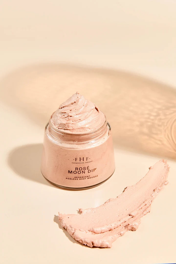 Farmhouse Fresh Rosé Moon Dip® Back to Youth Ageless Body Mousse 8 oz