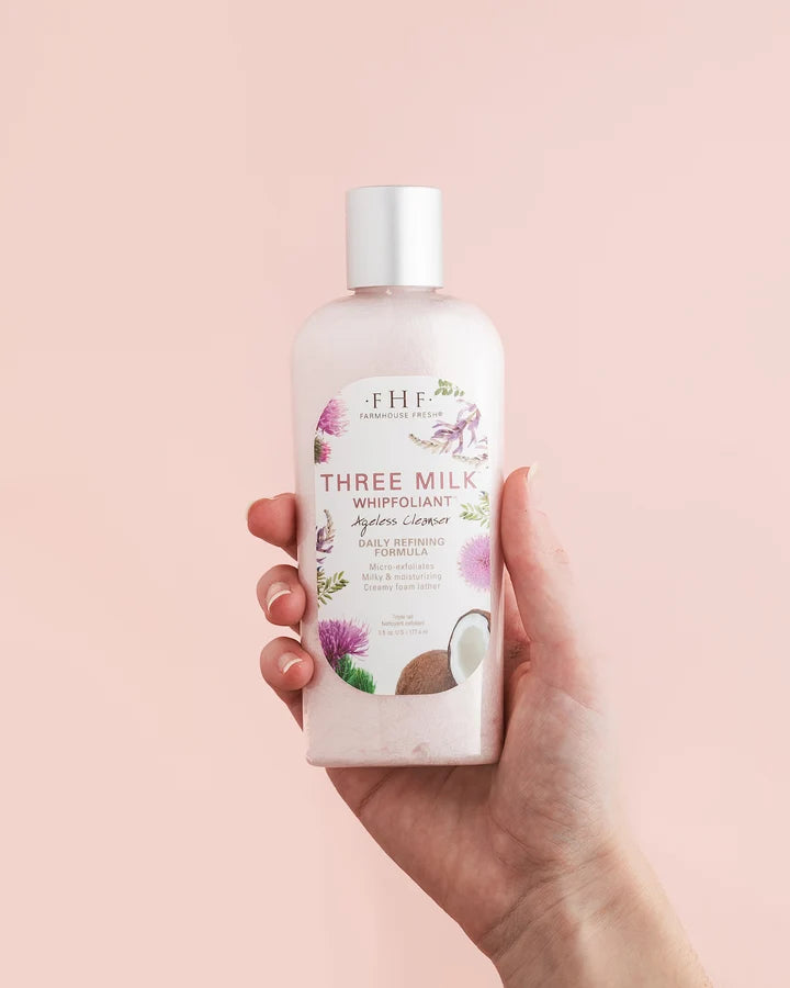 Farmhouse Fresh Three Milk® Whipfoliant® Ageless Cleanser 6 oz