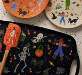 Rifle Paper Co. Melamine Halloween Platter