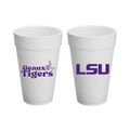 LOUISIANA STATE UNIVERSITY (LSU) - 20 OZ STYROFOAM CUPS, SET OF 8