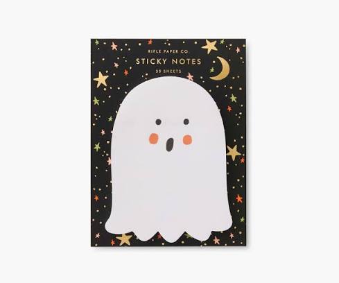 Rifle Paper Co Ghost Sticky Note