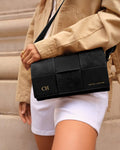 Katie Loxton Taya Woven Crossbody Black